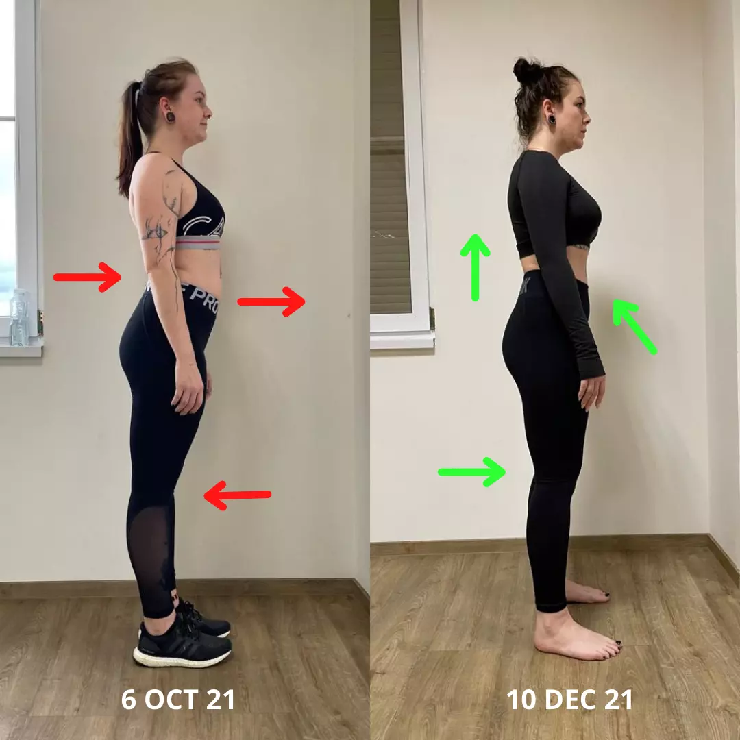 results-veronika-2-months-side-view